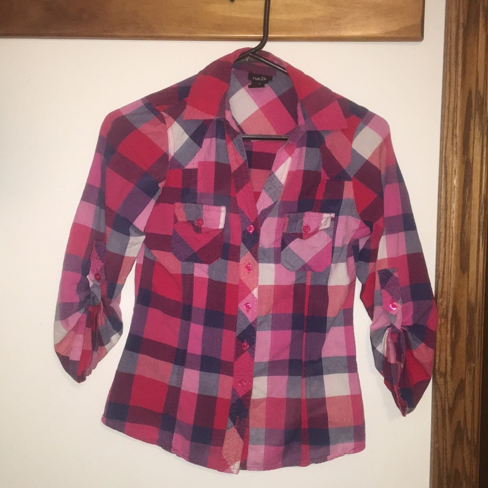 🖤CUTE PLAID SHIRT